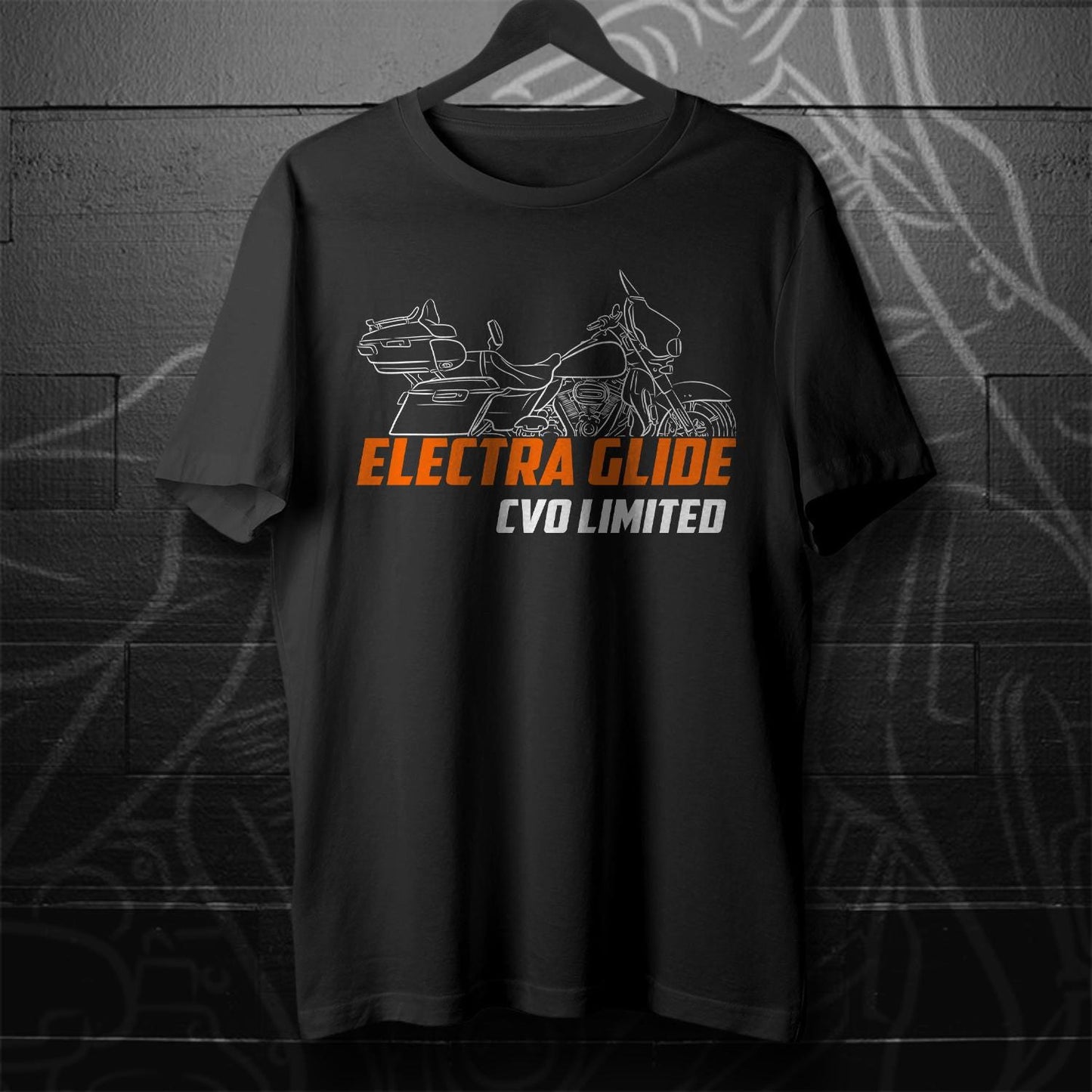 Harley-Davidson Electra Glide CVO Limited FLHTKSE Inspired T-Shirt - Biker Motorcycle Tee Shirt