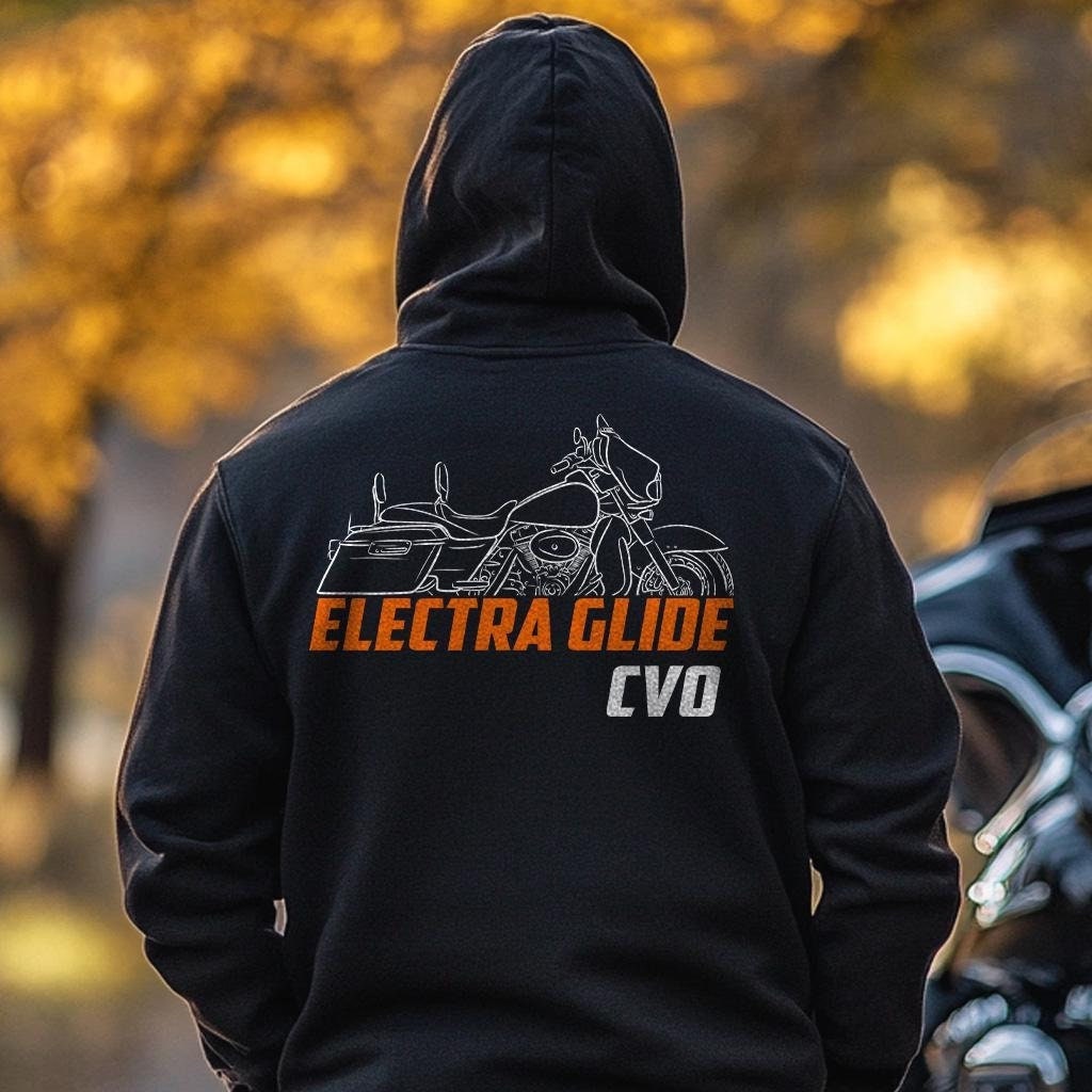 Harley-Davidson Electra Glide CVO FLHTCSE & FLHTCSE2 Inspired Hoodie - Biker Motorcycle Sweatshirt