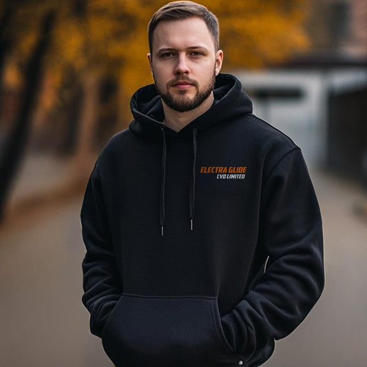 Harley-Davidson Electra Glide CVO Limited FLHTKSE Inspired Hoodie - Biker Motorcycle Sweatshirt