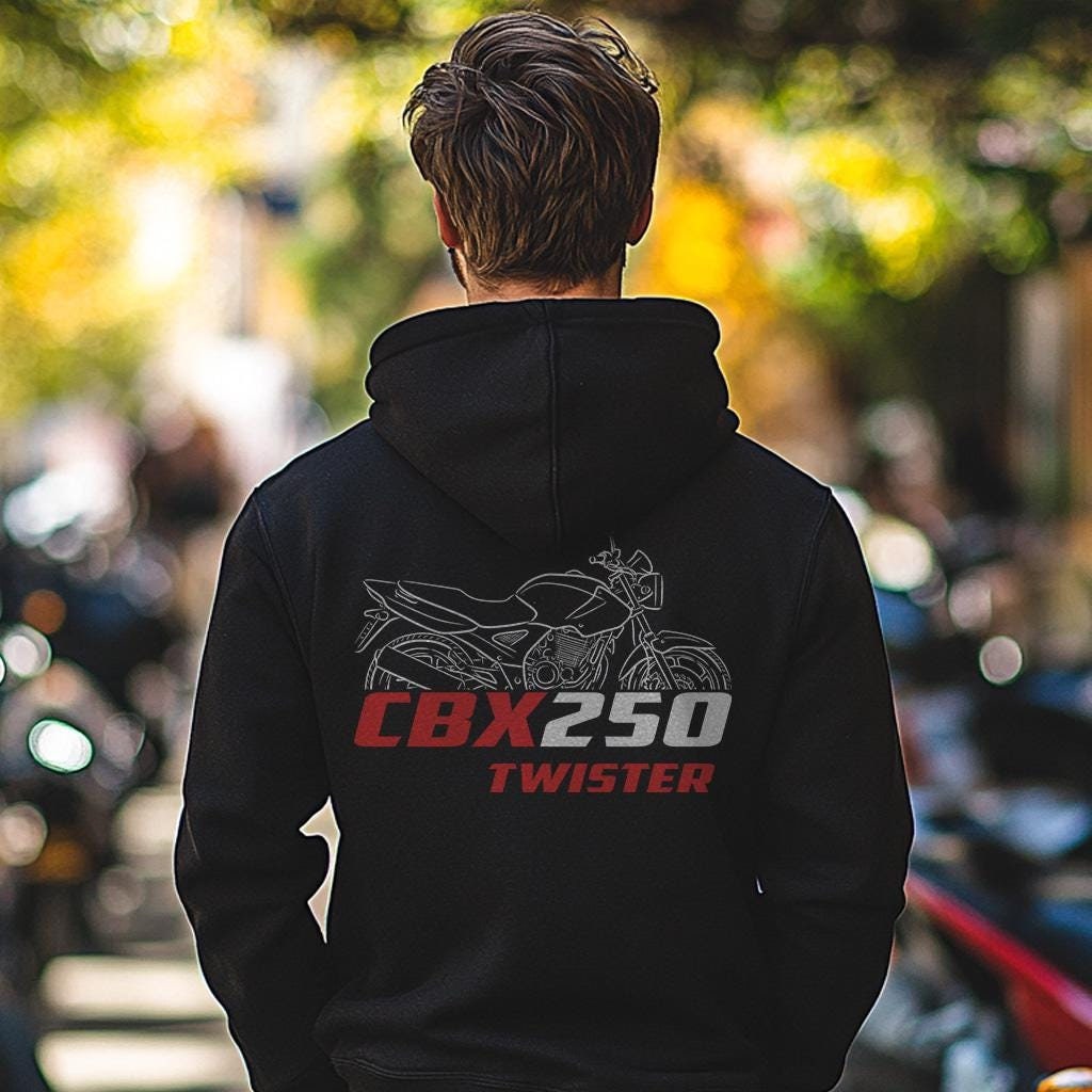 Honda CBX250 Twister Inspired Hoodie - Motorcycle Sweatshirt