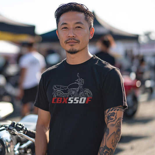 Honda CBX550F & F2 Inspired T-Shirt - Motorcycle Tee Shirt