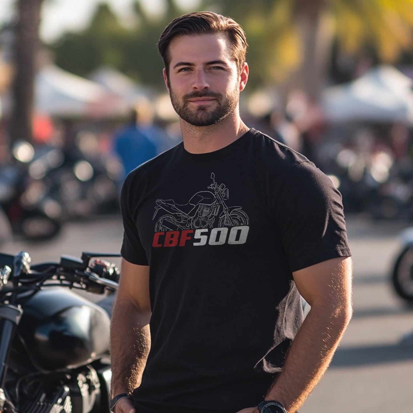 Honda CBF 500 Inspired T-Shirt - Motorcycle Tee Shirt