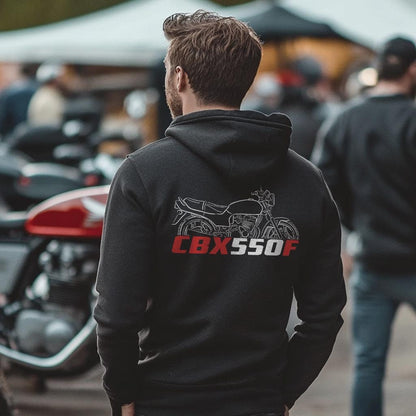 Honda CBX550F & F2 Inspired Hoodie - Motorcycle Sweatshirt