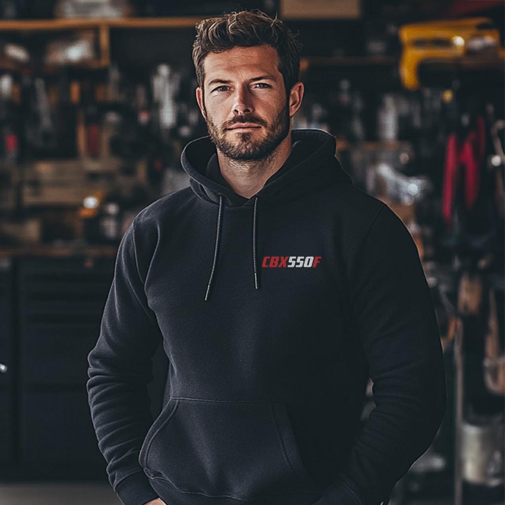 Honda CBX550F & F2 Inspired Hoodie - Motorcycle Sweatshirt
