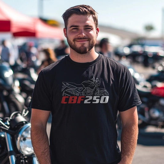 Honda CBF 250 Inspired T-Shirt - Motorcycle Tee Shirt