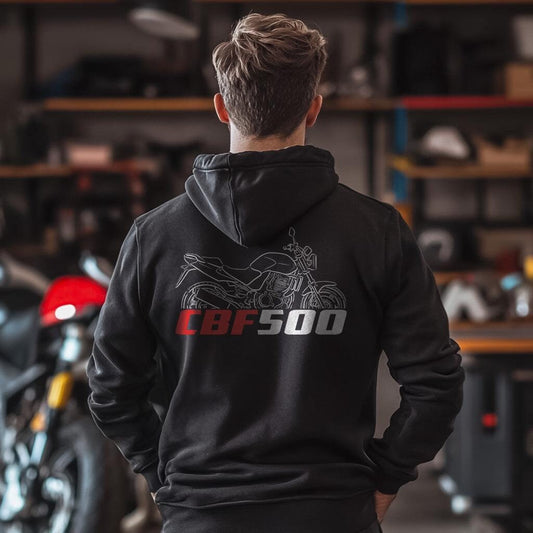 Honda CBF 500 Inspired Hoodie - Motorcycle Sweatshirt