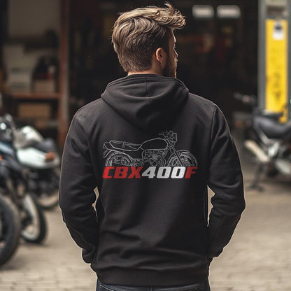 Honda CBX400F Inspired Hoodie - Motorcycle Sweatshirt