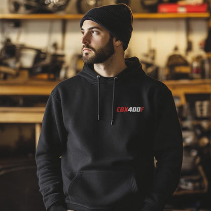 Honda CBX400F Inspired Hoodie - Motorcycle Sweatshirt
