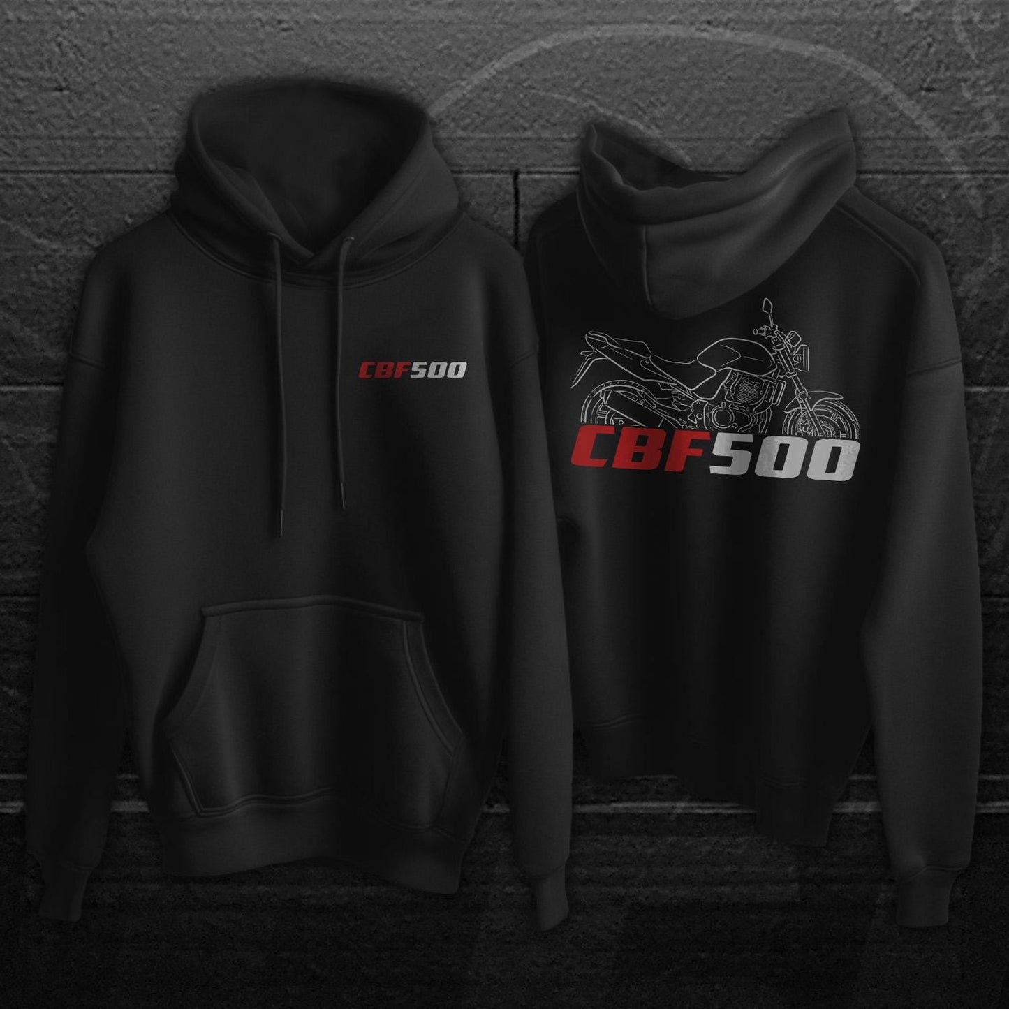 Honda CBF 500 Inspired Hoodie - Motorcycle Sweatshirt