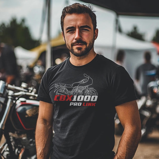 Honda CBX1000 & Pro Link Inspired T-Shirt - Motorcycle Tee Shirt