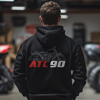 Honda ATC90 Inspired Hoodie - ATC Sweatshirt