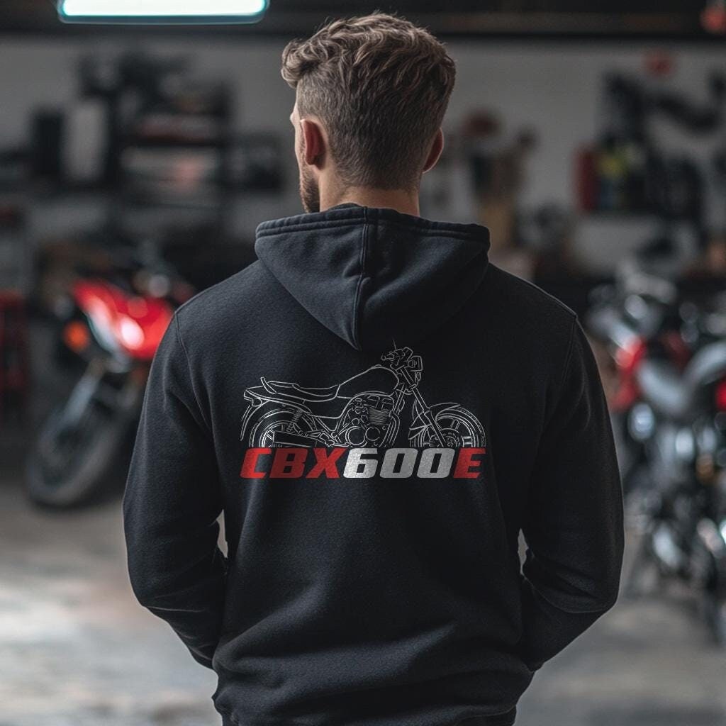 Honda CBX600E Inspired Hoodie - Motorcycle Sweatshirt