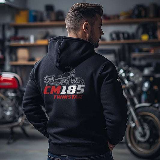 Honda CM185T Twinstar Inspired Hoodie - Motorcycle Sweatshirt