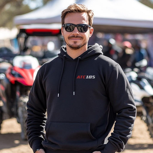 Honda ATC185 & 185S Inspired Hoodie - ATC Rider Sweatshirt