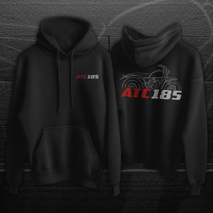 Honda ATC185 & 185S Inspired Hoodie - ATC Rider Sweatshirt