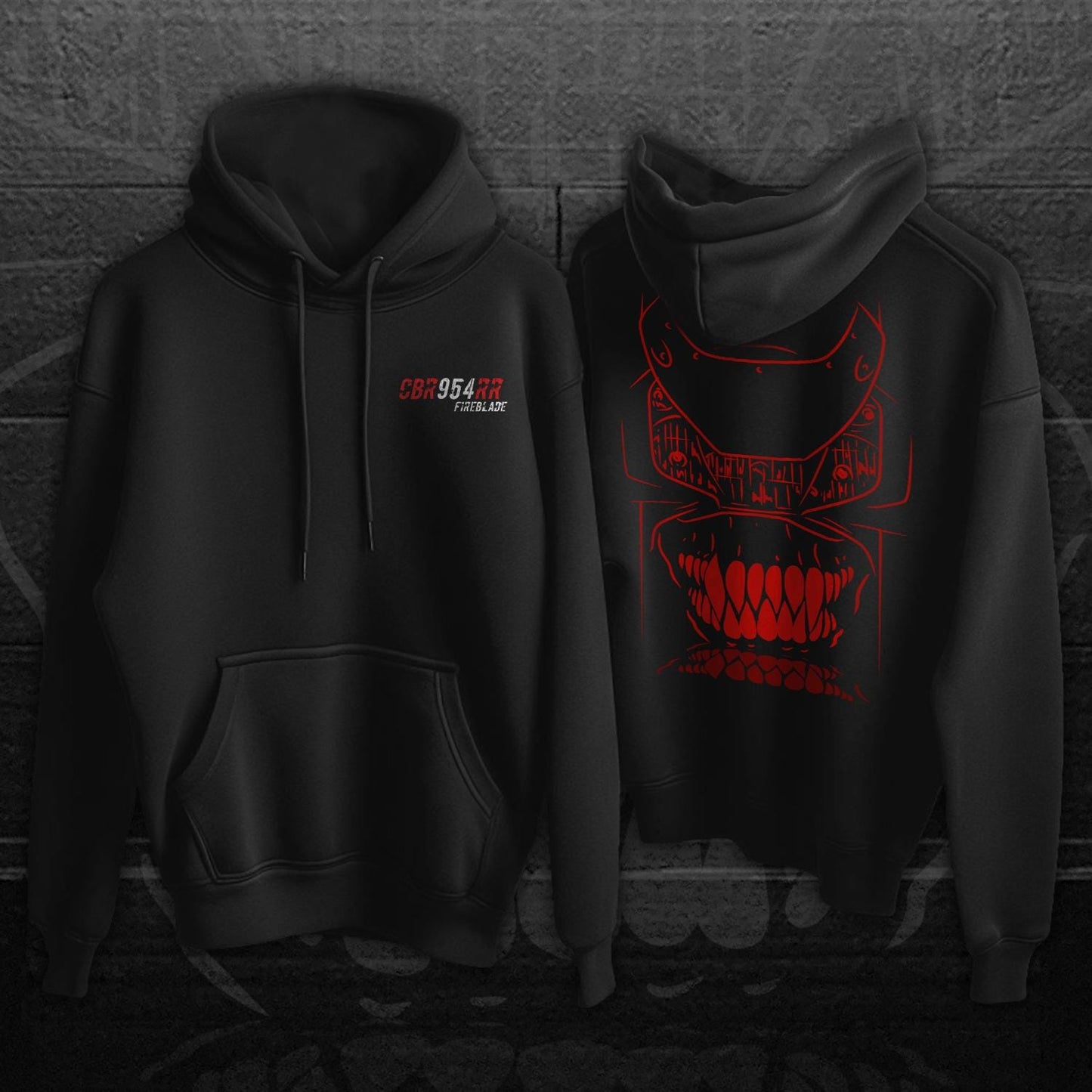Honda CBR954RR FireBlade Inspired Hoodie - Motorcycle Sweatshirt