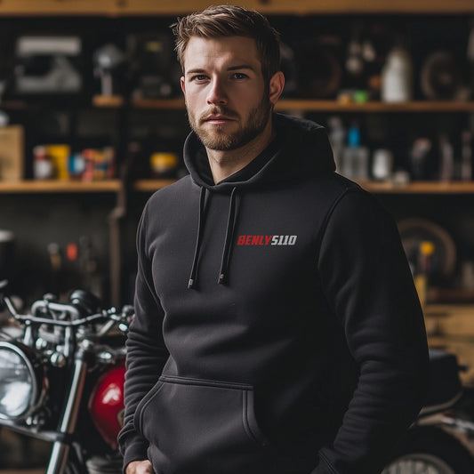 Honda S110 Benly Inspired Hoodie - Motorcycle Sweatshirt