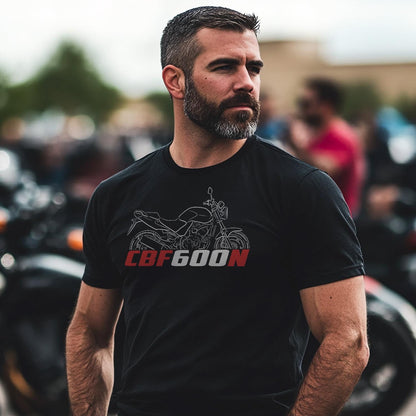 Honda CBF 600N Inspired T-Shirt - Motorcycle Tee Shirt