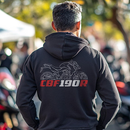 Honda CBF190R Inspired Hoodie - Motorcycle Sweatshirt