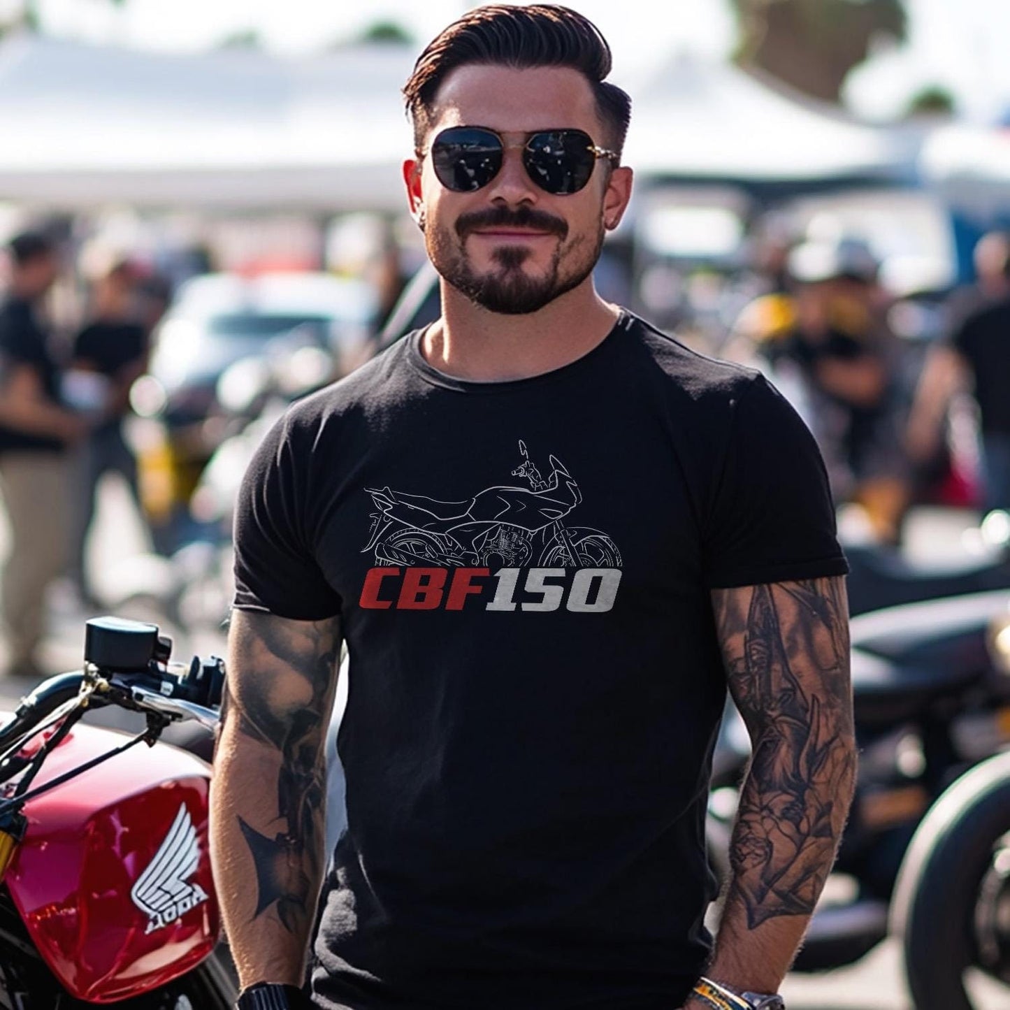 Honda CBF150 & 150S Inspired T-Shirt - Motorcycle Tee Shirt