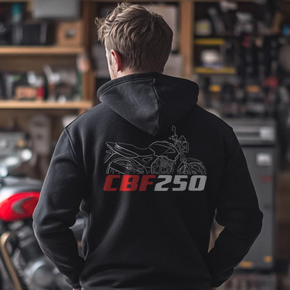 Honda CBF 250 Inspired Hoodie - Motorcycle Sweatshirt