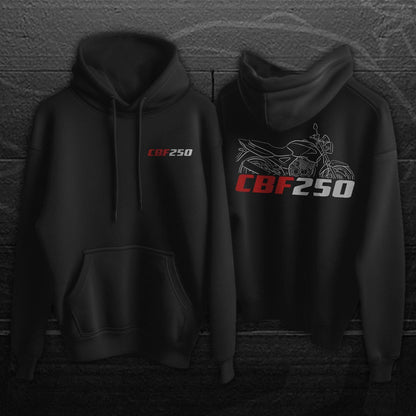 Honda CBF 250 Inspired Hoodie - Motorcycle Sweatshirt