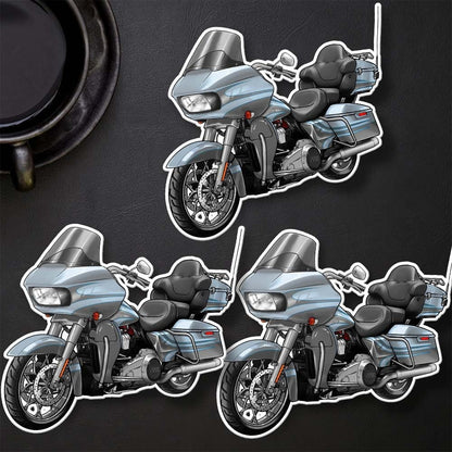 Harley Road Glide CVO FLTRXSE Stickers - Set of 3 Motorcycle Decals for Bikers