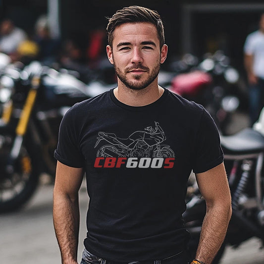Honda CBF600 S Inspired T-Shirt - Motorcycle Tee Shirt