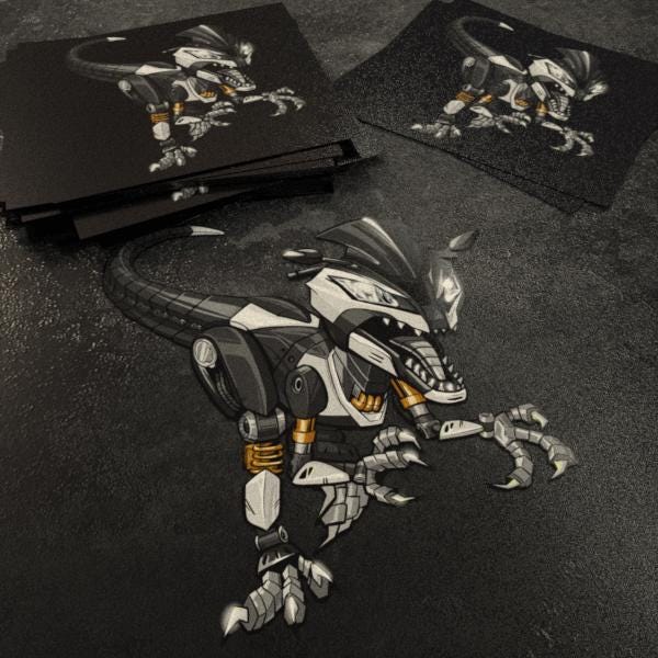 Kawasaki Ninja ZX-10R Inspired Stickers - Set of 3 Motorcycle Decals for Riders