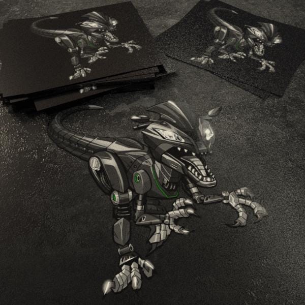 Kawasaki Ninja ZX-10R Inspired Stickers - Set of 3 Motorcycle Decals for Riders