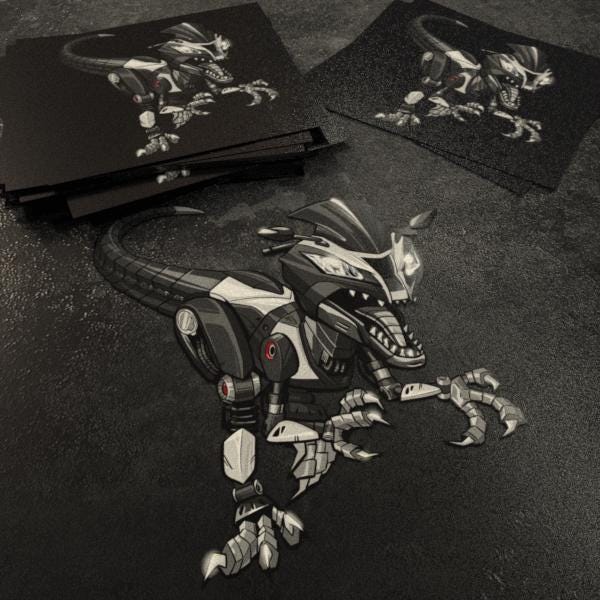 Kawasaki Ninja ZX-10R Inspired Stickers - Set of 3 Motorcycle Decals for Riders