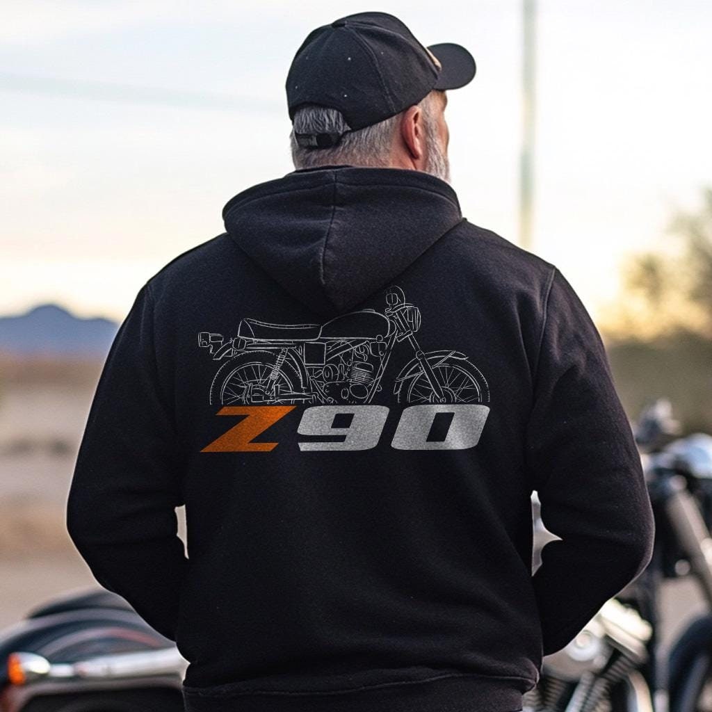 Harley-Davidson Z90 Inspired Hoodie - Biker Motorcycle Sweatshirt