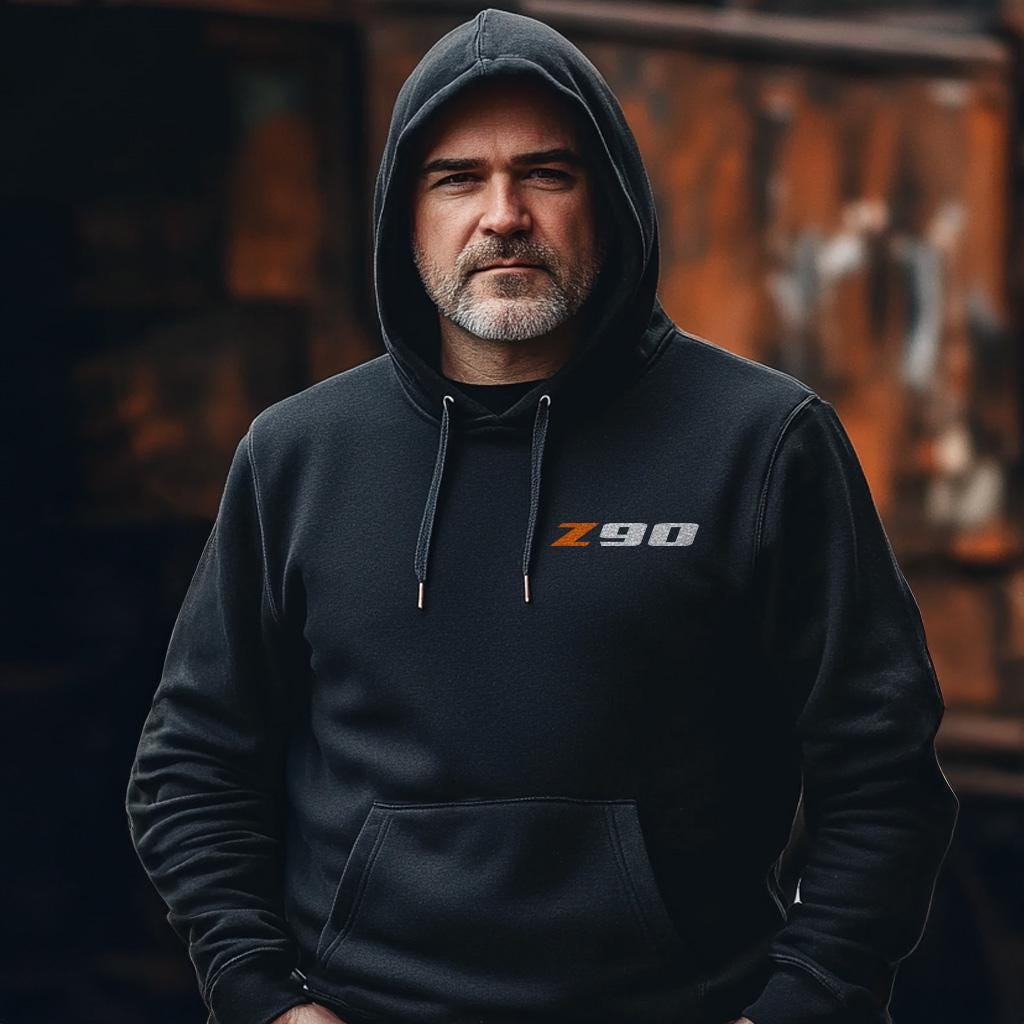 Harley-Davidson Z90 Inspired Hoodie - Biker Motorcycle Sweatshirt