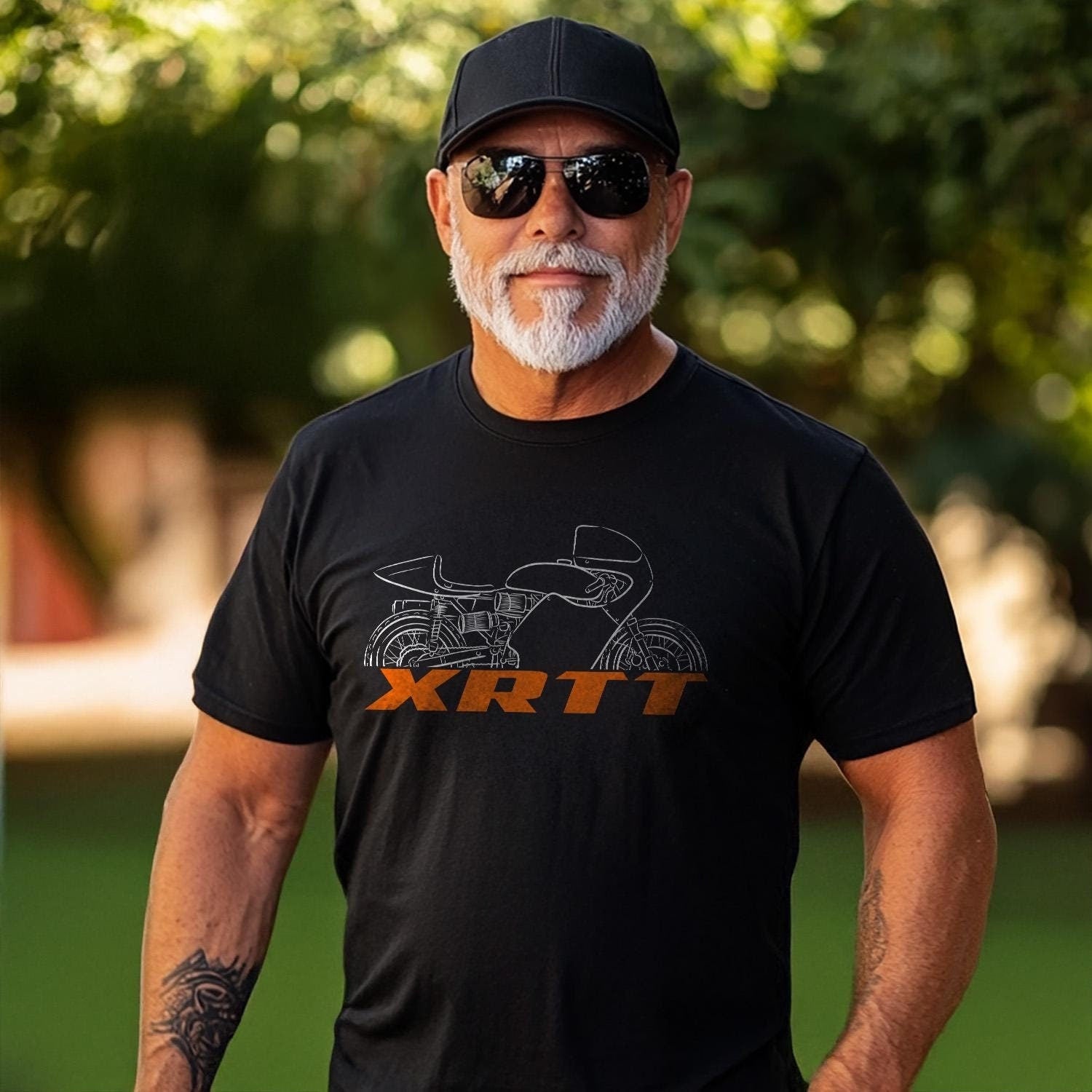Harley-Davidson XRTT 1973 Inspired T-Shirt - Biker Motorcycle Tee Shirt