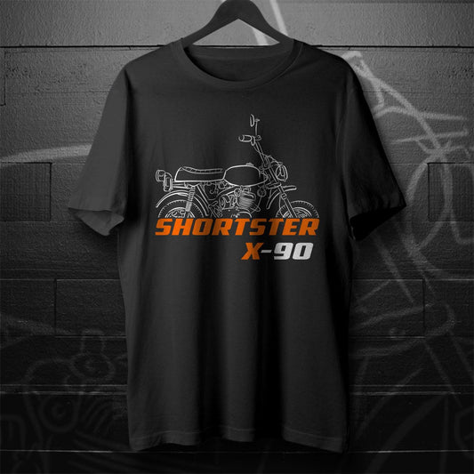 Harley-Davidson X-90 Shortster Inspired T-Shirt - Biker Motorcycle Tee Shirt
