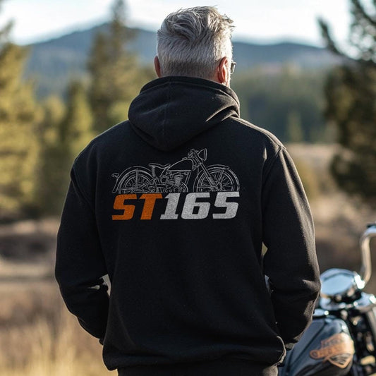 Harley-Davidson ST & STU 165 Inspired Hoodie - Biker Motorcycle Sweatshirt