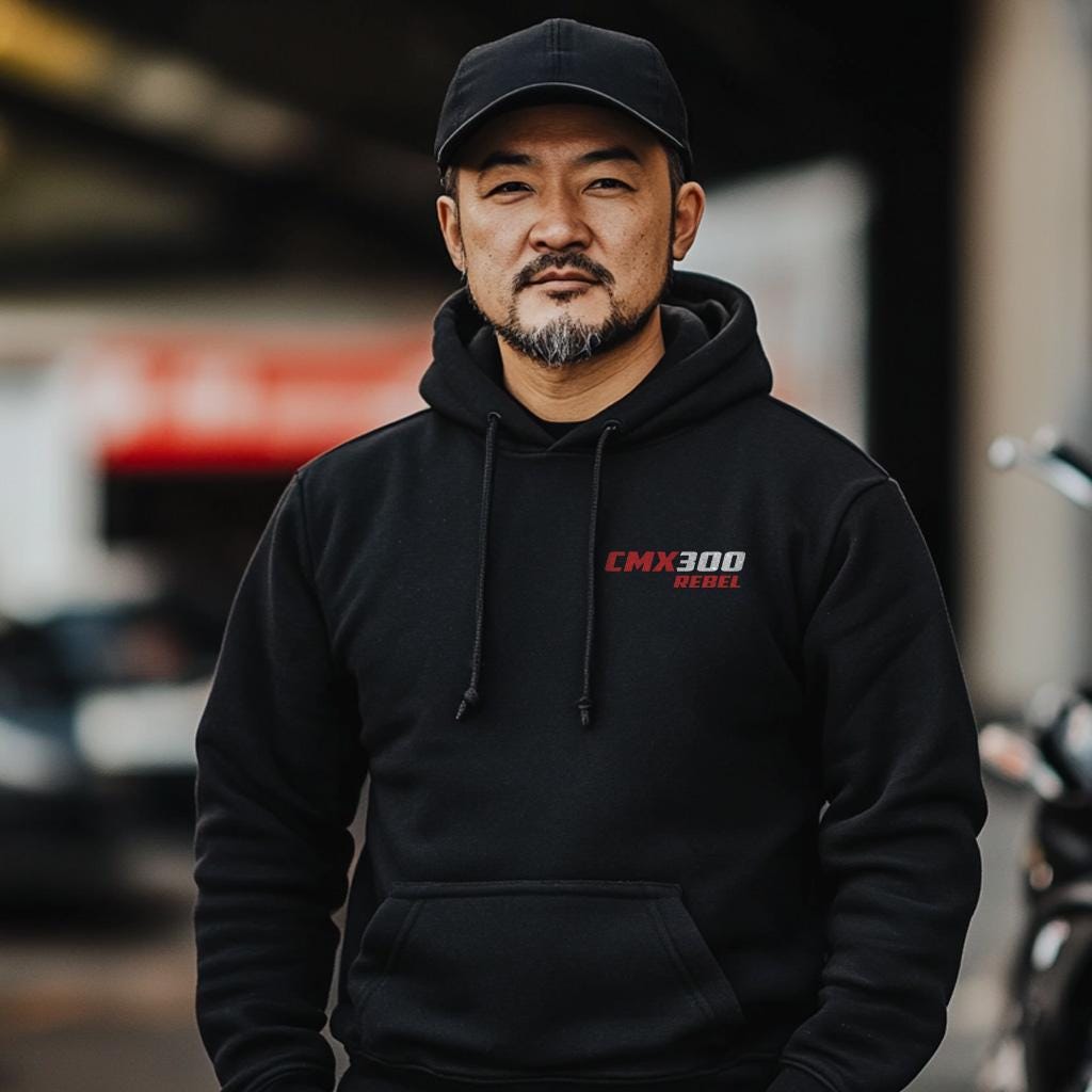 Honda CMX300 Rebel Inspired Hoodie - Motorcycle Sweatshirt