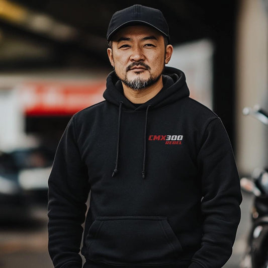 Honda CMX300 Rebel Inspired Hoodie - Motorcycle Sweatshirt