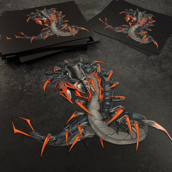 KTM SuperDuke GT Inspired Stickers - Set of 3 Motorcycle Decals