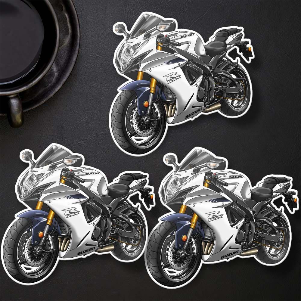 Suzuki GSX-R750 2021-23 Inspired Stickers - Set of 3 Motorcycle Decals