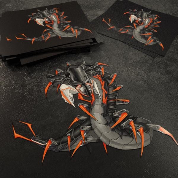 KTM SuperDuke GT Inspired Stickers - Set of 3 Motorcycle Decals