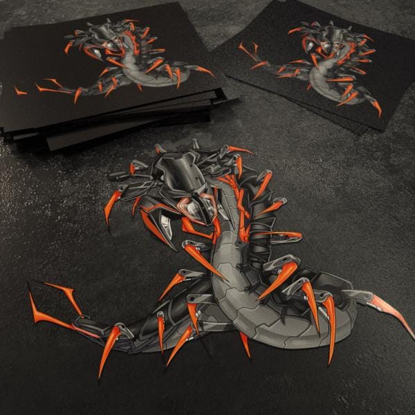 KTM SuperDuke GT Inspired Stickers - Set of 3 Motorcycle Decals