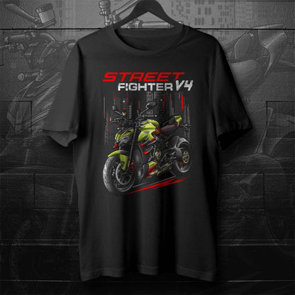 Ducati Streetfighter V4 T-Shirt - Motorcycle Tee Shirt for Riders