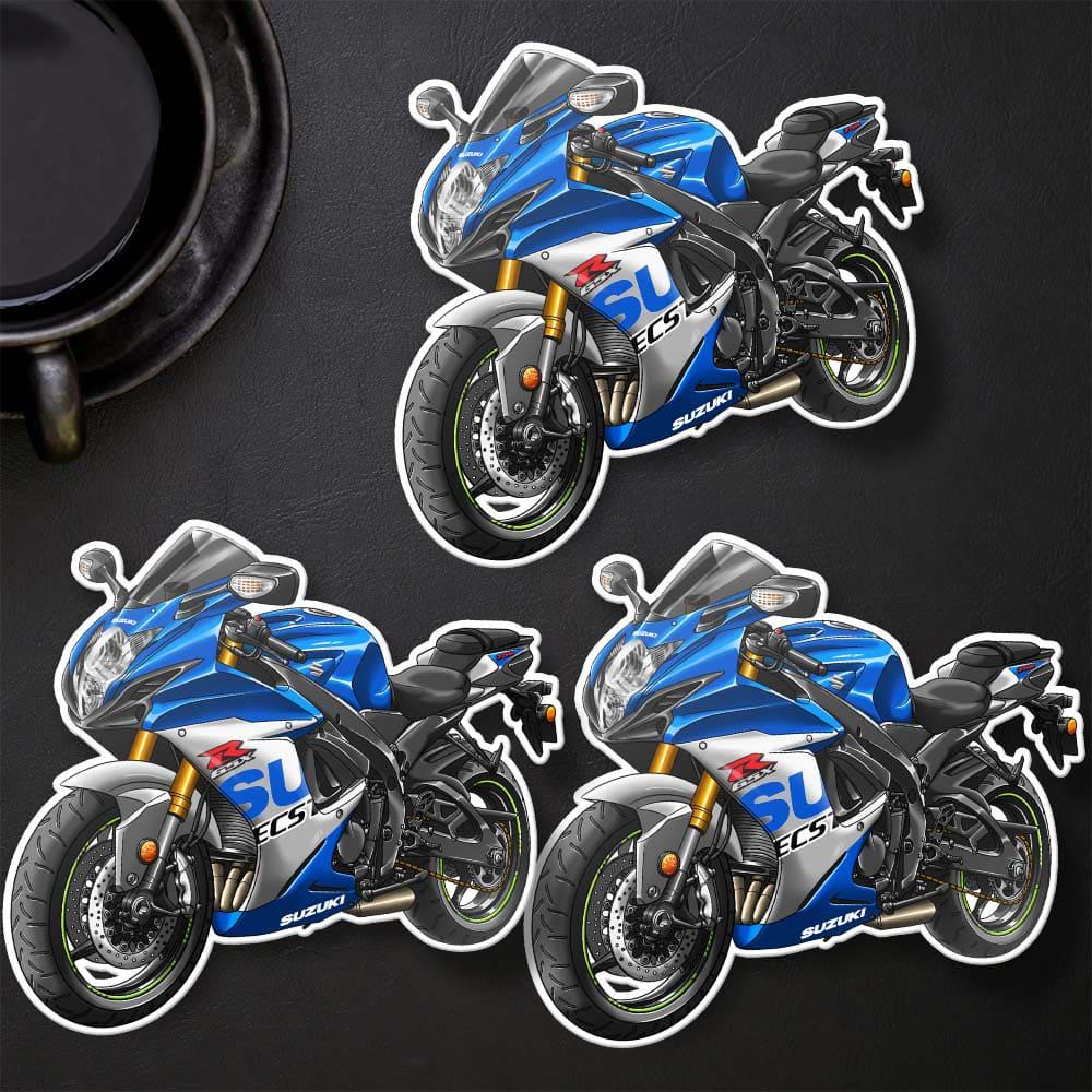 Suzuki GSX-R750 2021-23 Inspired Stickers - Set of 3 Motorcycle Decals