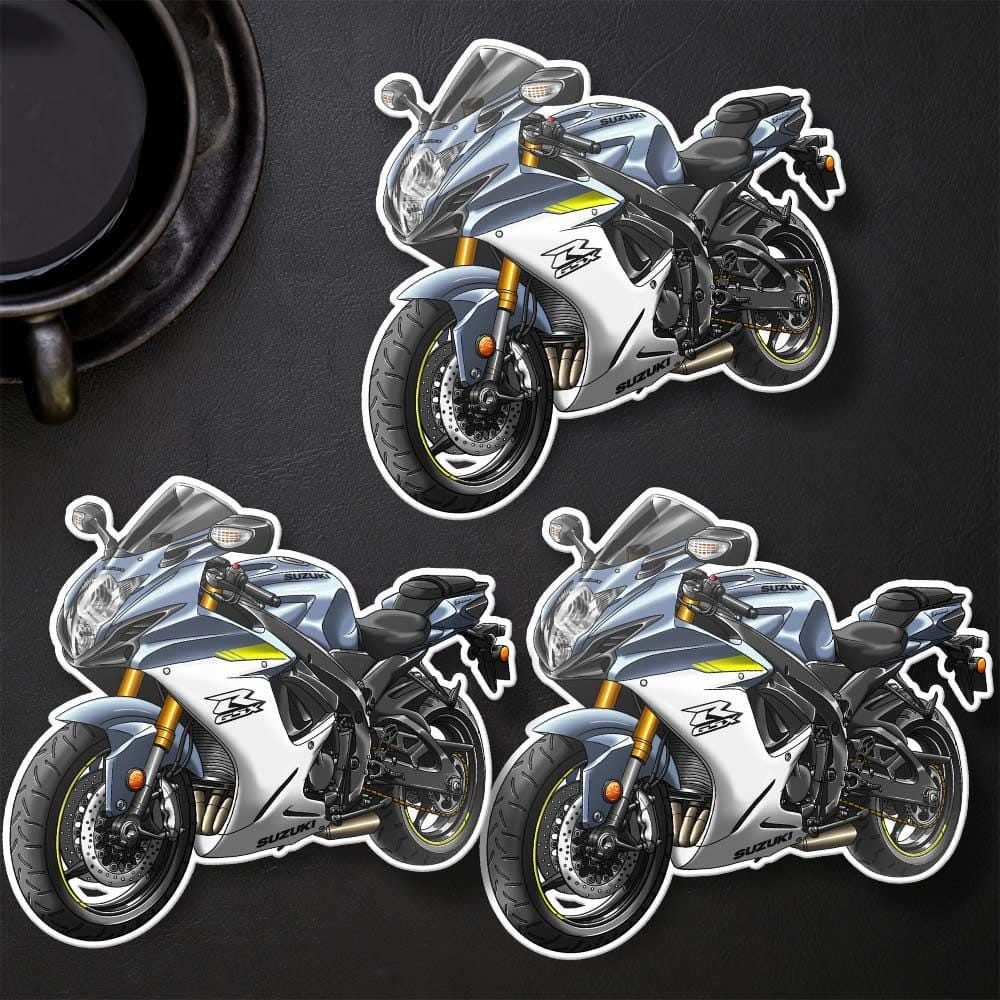 Suzuki GSX-R750 2021-23 Inspired Stickers - Set of 3 Motorcycle Decals