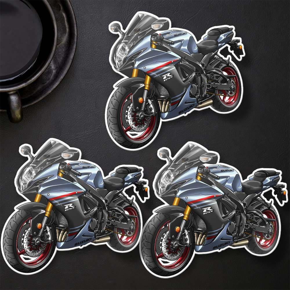 Suzuki GSX-R750 2021-23 Inspired Stickers - Set of 3 Motorcycle Decals