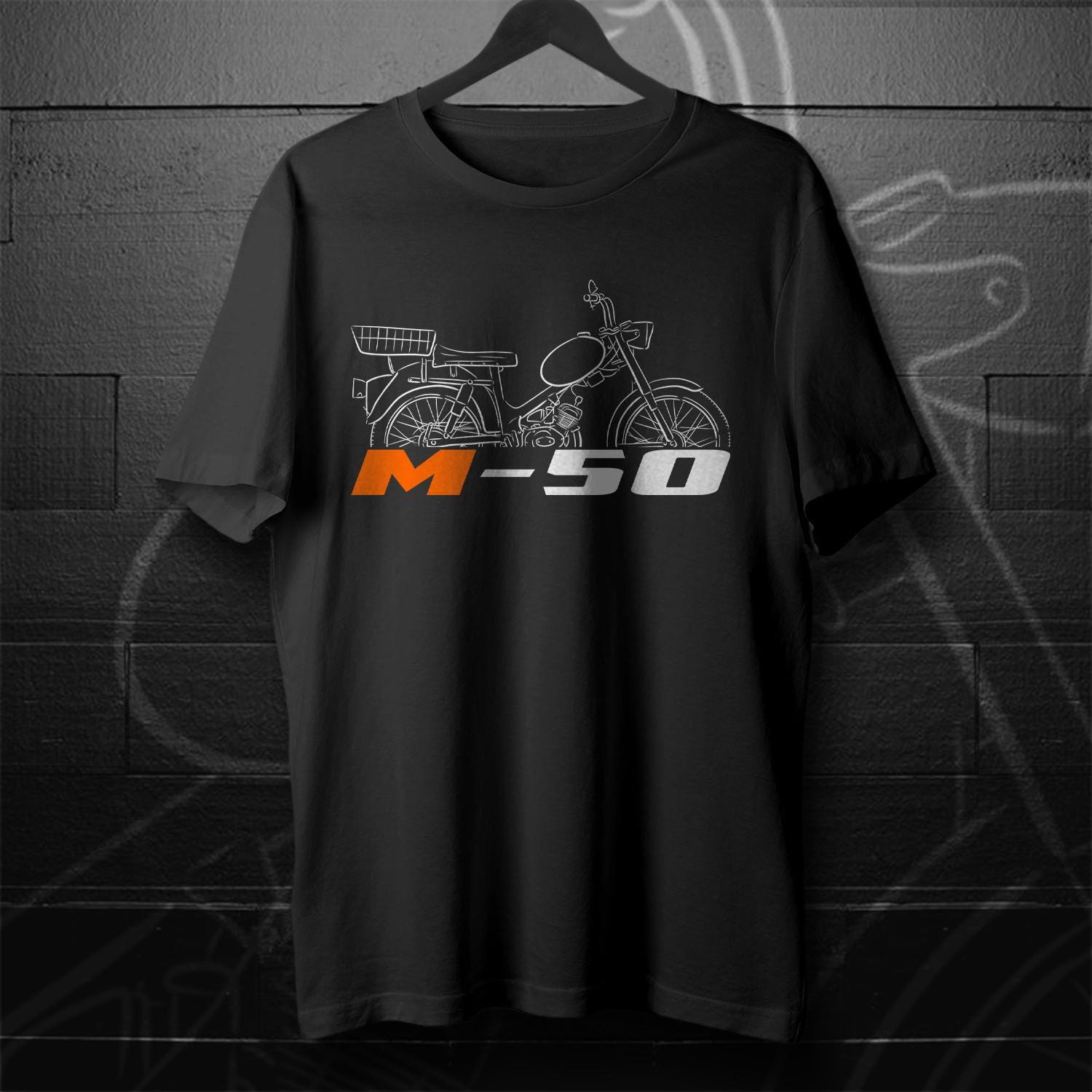 Harley-Davidson M-50 & M-50 Sport Inspired T-Shirt - Biker Motorcycle Tee Shirt