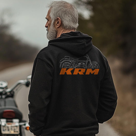 Harley-Davidson KRM 1953 Inspired Hoodie - Biker Motorcycle Sweatshirt