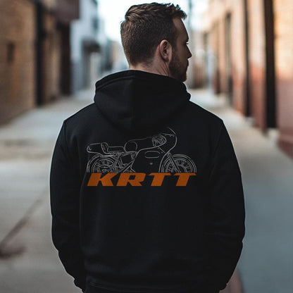 Harley-Davidson KRTT with Fairings Inspired Hoodie - Biker Motorcycle Sweatshirt