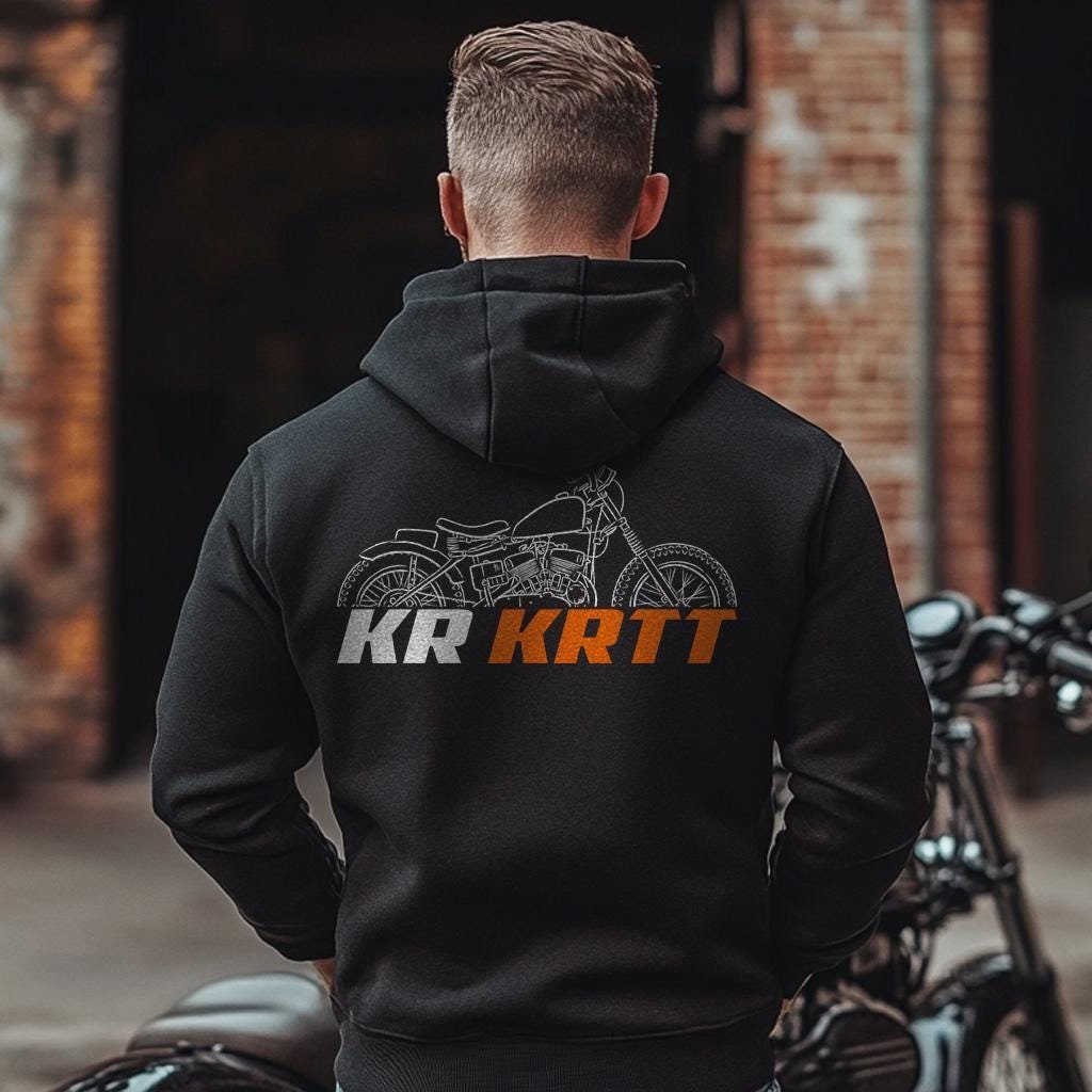 Harley-Davidson KR KRTT Inspired Hoodie - Biker Motorcycle Sweatshirt